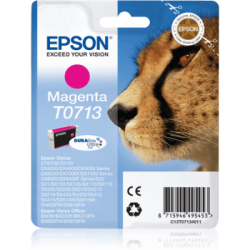 Epson T0713 Guépard - magenta - originale - cartouche d'encre