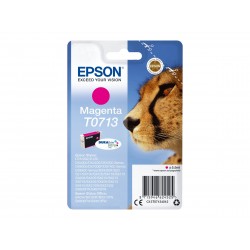 Epson T0713 Guépard - magenta - originale - cartouche d'encre