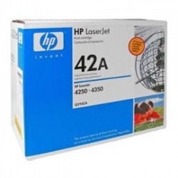 HP 42A - noire - original - toner