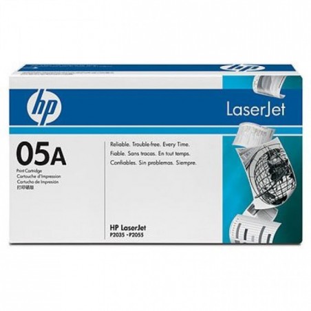 HP 05A - noire - original - toner