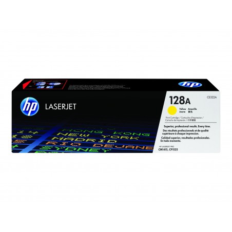 HP 128A - jaune - original - toner