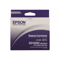 Epson S015262 - noire - original - ruban d'impression