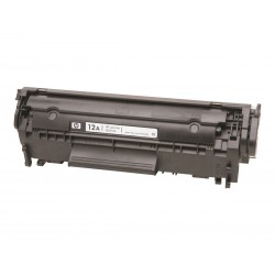 HP 12A - Pack de 2 - noire - original - toner