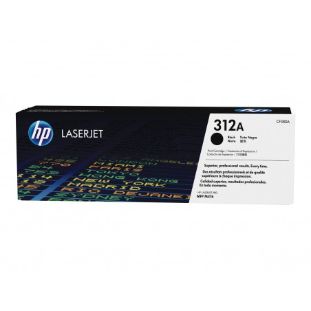 HP 312A - noire - original - toner