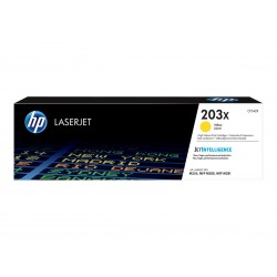 HP 203X - à rendement élevé - jaune - originale - LaserJet - cartouche de toner (CF542X)