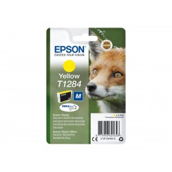 Epson T1284 Renard - jaune - originale - cartouche d'encre