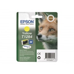 Epson T1284 Renard - jaune - originale - cartouche d'encre