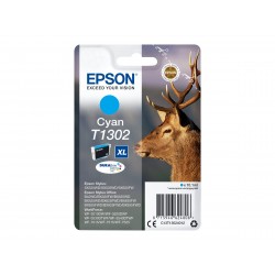 Epson T1302 Cerf - à rendement élevé - cyan - originale - cartouche d'encre