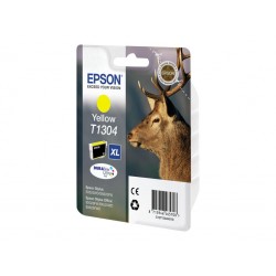 Epson T1304 Cerf - à rendement élevé - jaune - originale - cartouche d'encre