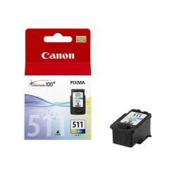 Canon CL-511 - couleur (cyan, magenta, jaune) - originale - cartouche d'encre