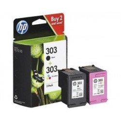 Pack de 2 cartouches 303 HP Noir