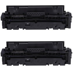 Toner équivalent à Canon 055HBK Pack de 2 Noir - Avec puce