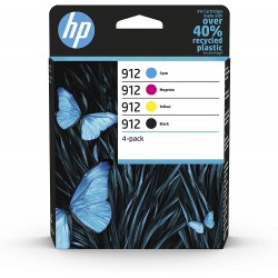 Pack de 4 cartouches HP 6ZC74AE