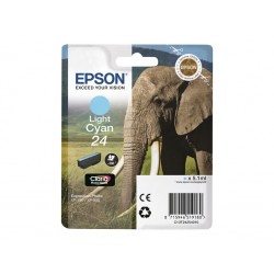 Epson T24 Elephant - cyan clair - originale - cartouche d'encre