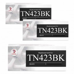 Compatible Brother TN423BK Multipack toner de 3 cartouches Noires