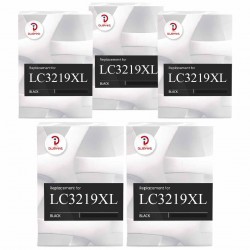 Compatible Brother LC3219XL Multipack 5 Cartouches Noires