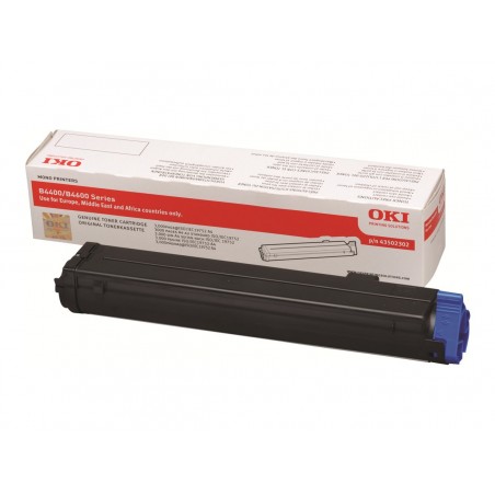 OKI 43502302 - noire - original - toner