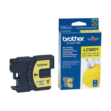 Brother LC980 - jaune - originale - cartouche d'encre