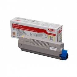 OKI 43865721 - jaune - original - toner