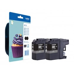 Brother LC123 - Pack de 2 - noire - original - cartouche d'encre