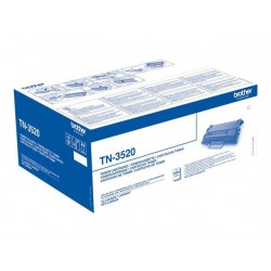 Brother TN3520 - noire - original - toner